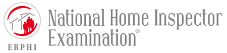 national home inspector examination logo